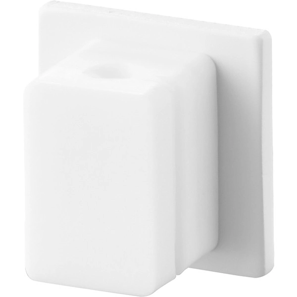 【smart】テープで貼り付けるマグネットケーブルホルダー スマート 5個組 ホワイト