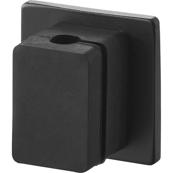 【smart】テープで貼り付けるマグネットケーブルホルダー スマート 5個組 ブラック