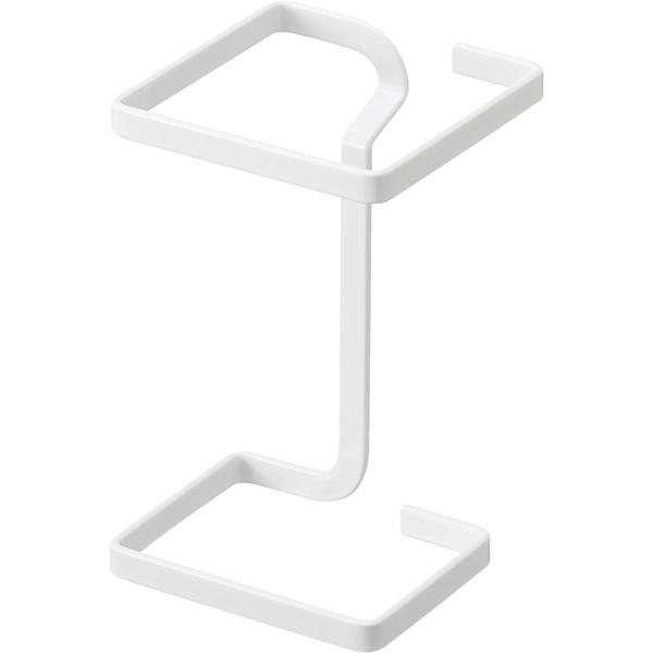 【tower】コーナーに置ける水切りネットホルダー タワー スクエア ホワイト