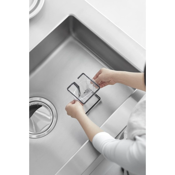 【tower】コーナーに置ける水切りネットホルダー タワー スクエア ブラック