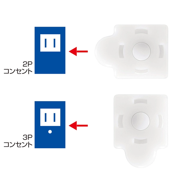 コンセントマルチキャップ (ホワイト) TAP-CAPMULTW