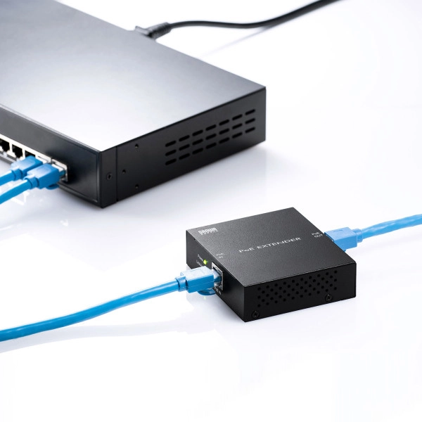 PoEエクステンダー(マグネット付き) LAN-EXPOE2