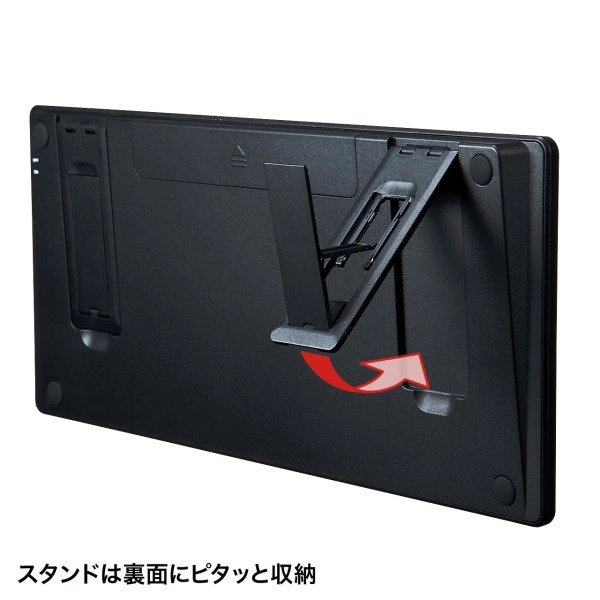 タブレットスタンド機能付き BTキーボード SKB-BT28BK