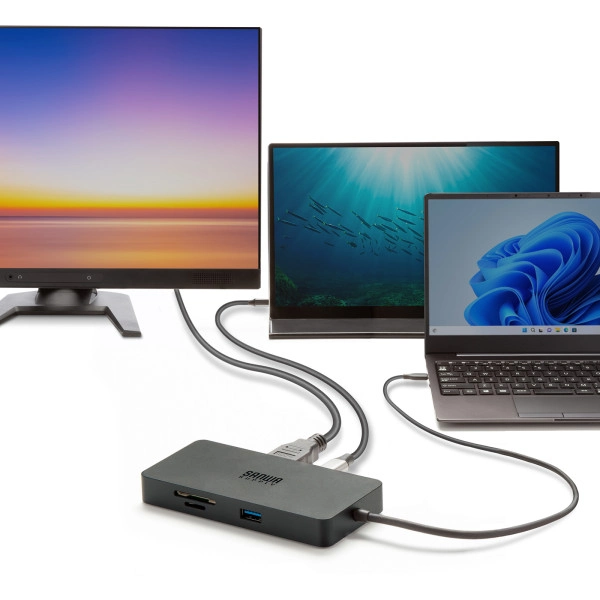 USB Type-C ドッキングステーション USB-DKM5BK