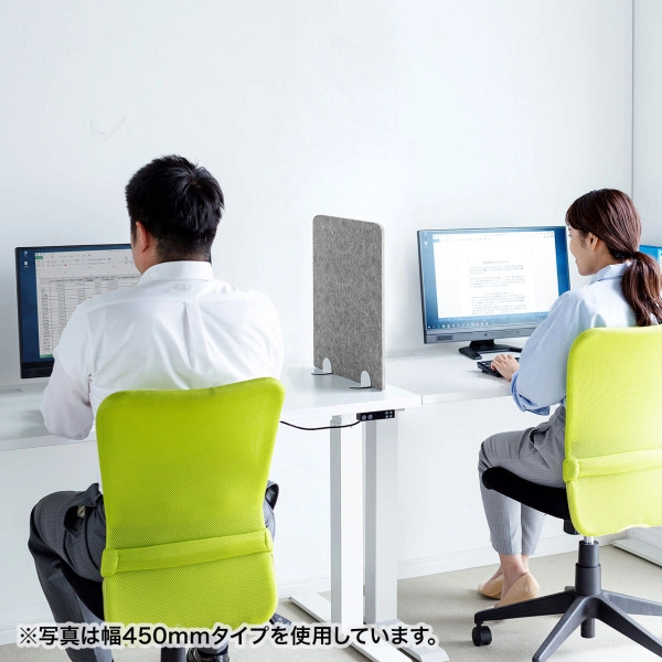 デスクパーティション（フェルト/W600×H450mm） SPT-DPJRF60H