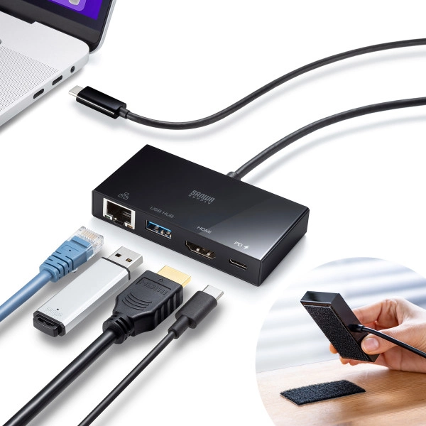 USB Type-Cマルチ変換アダプタ AD-ALCMHL1BK