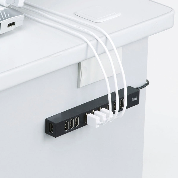 USB2.0ハブ（10ポート） USB-2H1001BKN