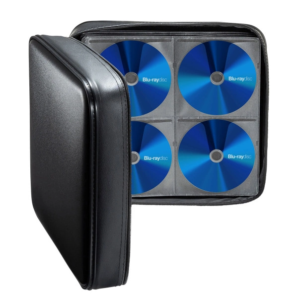ブルーレイディスク対応セミハードケース（320枚収納・ブラック） FCD-WLBD320BK