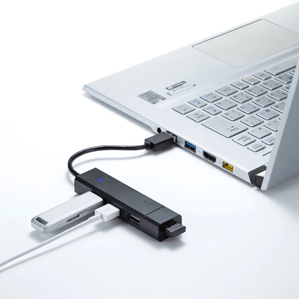 USB3.1 Gen1+USB2.0コンボハブ USB-3H421BK