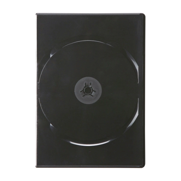 スリムDVDトールケース（2枚収納・10枚セット・ブラック） DVD-TU2-10BKN