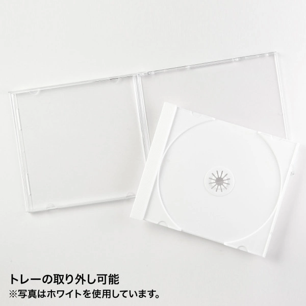 Blu-ray・DVD・CDケース（10枚セット・ブラック） FCD-PN10BKN