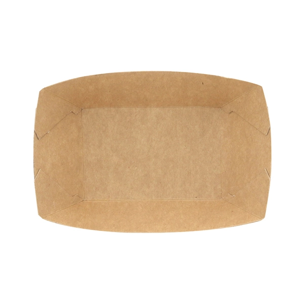 【HEIKO】紙トレー クラフトフードトレー 深型 SS 100枚×10 (1000枚)