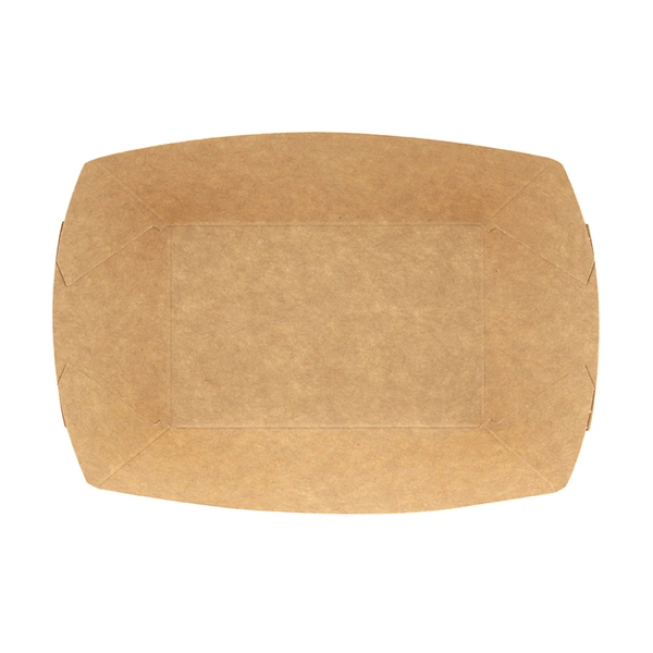 【HEIKO】紙トレー クラフトフードトレー 深型 M 100枚×10 (1000枚)