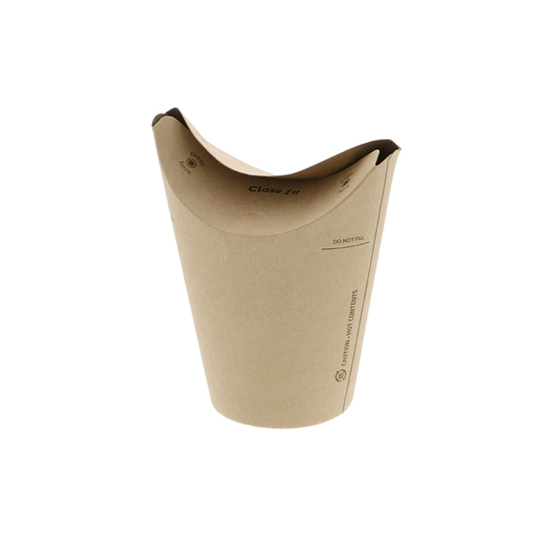 【HEIKO】バタフライカップ 8オンス ホット シングル 未晒無地 40個