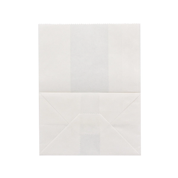 【HEIKO】NF(ノンフッ素)耐油角底袋 13-8 白無地 100枚