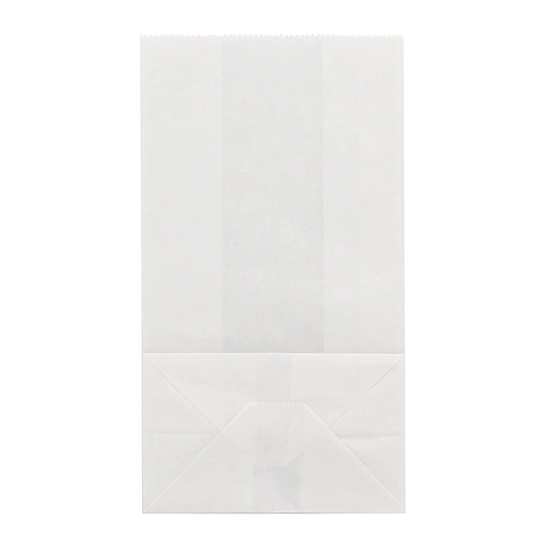 【HEIKO】NF(ノンフッ素)耐油角底袋 No.4 白無地 100枚×20 (2000枚)