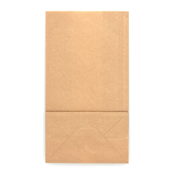 【HEIKO】NF(ノンフッ素)耐油角底袋 No.4 未晒無地 100枚×20 (2000枚)