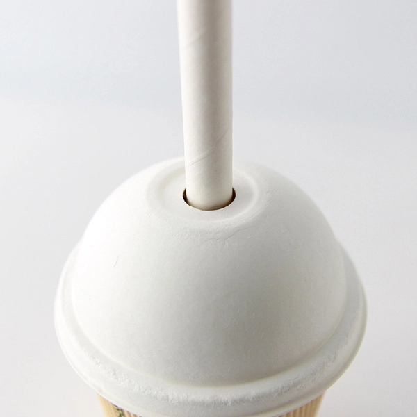 紙コップ用 紙ドーム蓋 GO90-ECO-DOME-WHITE 50個