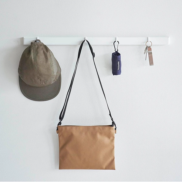 【tower】石こうボード壁対応 マグネット用スチールバー タワー (ホワイト)