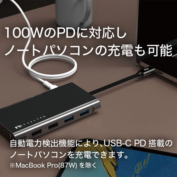 Feeltek Mega-Dock 11-in-1 USB Type-C ハブ UCH011AP2