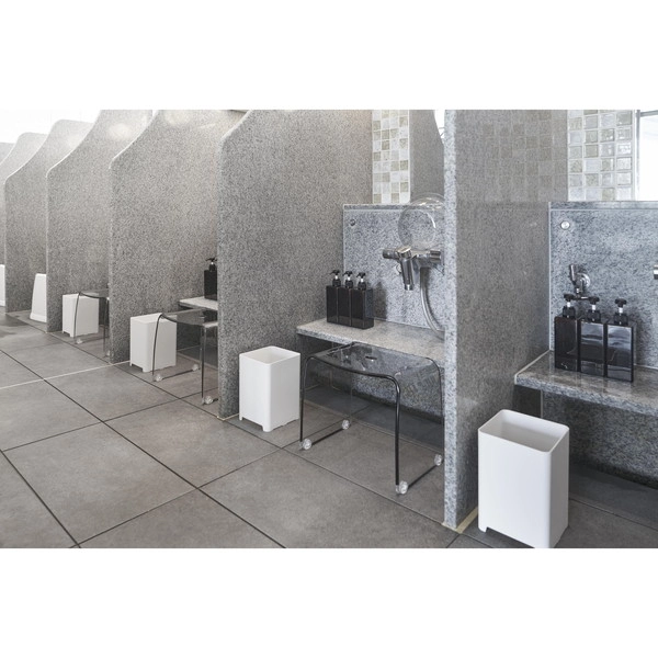 【tower】水が抜けるゴミ箱 タワー 5L ホワイト