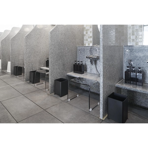 【tower】水が抜けるゴミ箱 タワー 5L ブラック