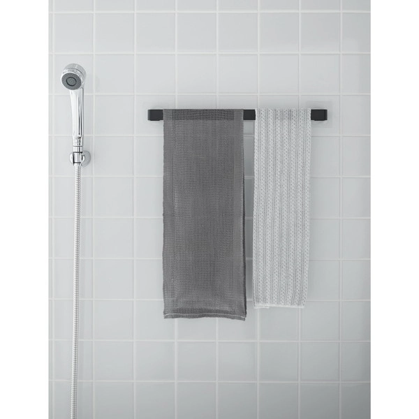 【tower】フィルムシートタオルハンガー タワー W43 ブラック