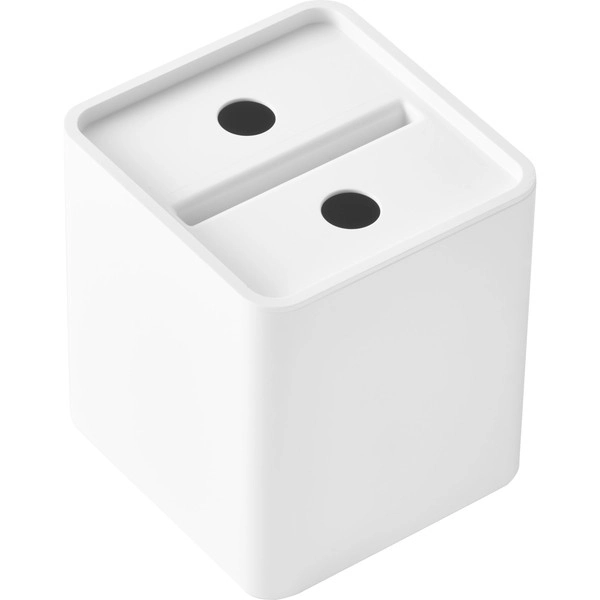 【tower】コンパクトティッシュケース タワー スクエア ホワイト