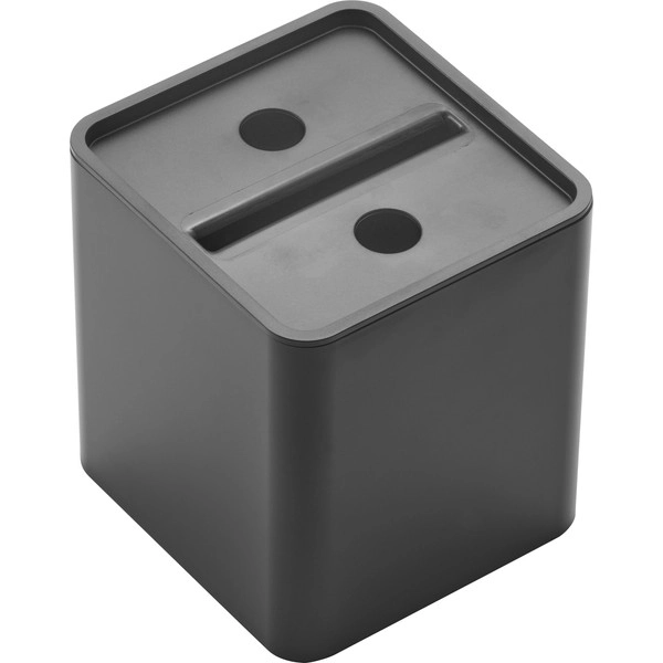 【tower】コンパクトティッシュケース タワー スクエア ブラック