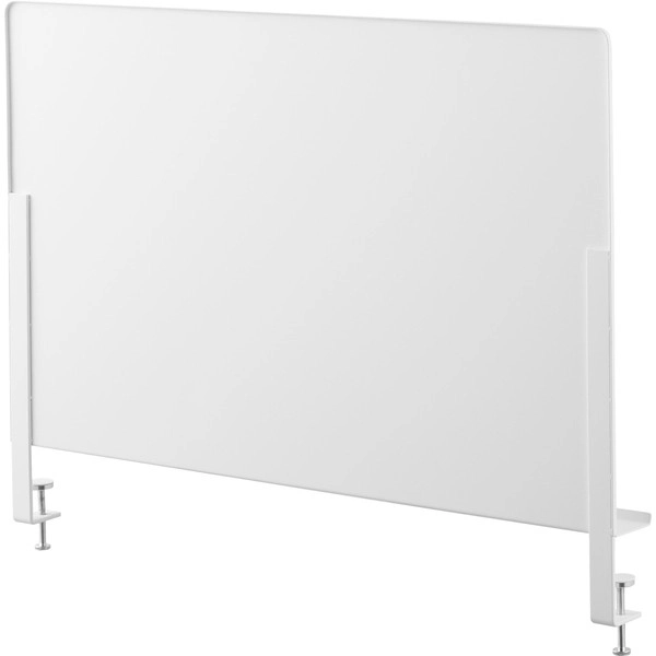 【tower】デスク横トレー付きスチールパネル タワー ホワイト