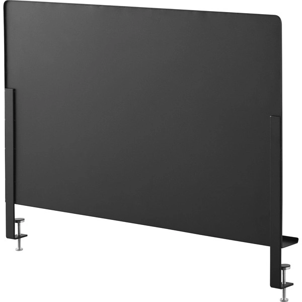 【tower】デスク横トレー付きスチールパネル タワー ブラック