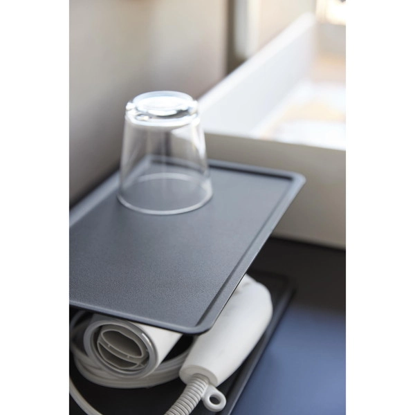 【tower】アメニティー収納 タワー 2段 ブラック