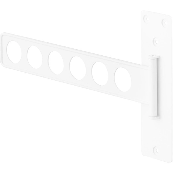 【tower】ウォール衣類ハンガー タワー 石こうボード壁対応 ホワイト