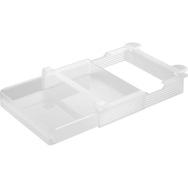 【tower】冷蔵庫中棚下高さ調節ラック タワー L ホワイト