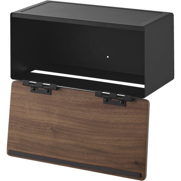 【RIN】ウォールペーパータオルディスペンサー リン 石こうボード壁対応 ブラウン