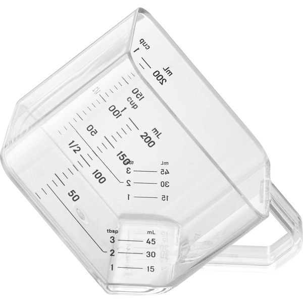 【tower】大さじも量れる計量カップ タワー ホワイト