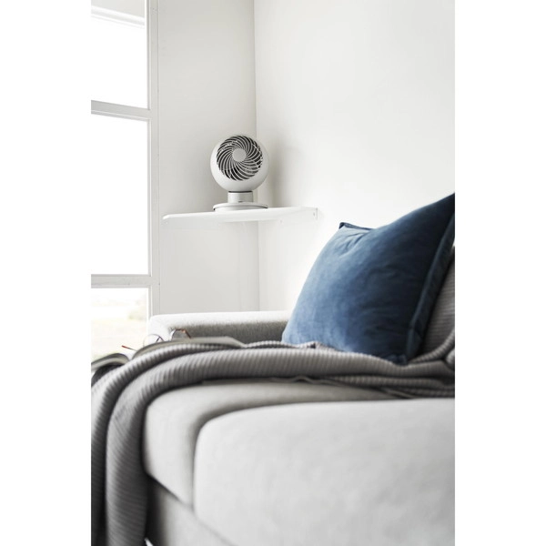 【smart】ウォールコーナーサーキュレーターラック スマート 石こうボード壁対応 ホワイト