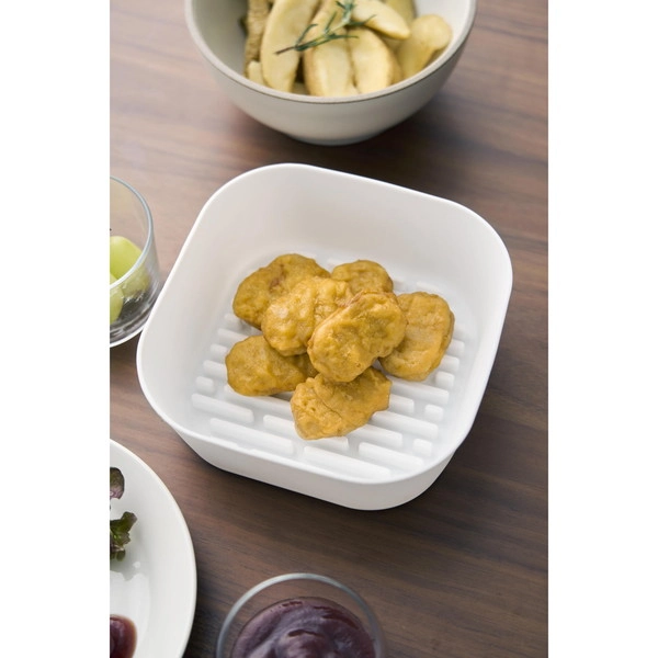 【tower】ノンフライヤーライナー タワー 16cm ホワイト