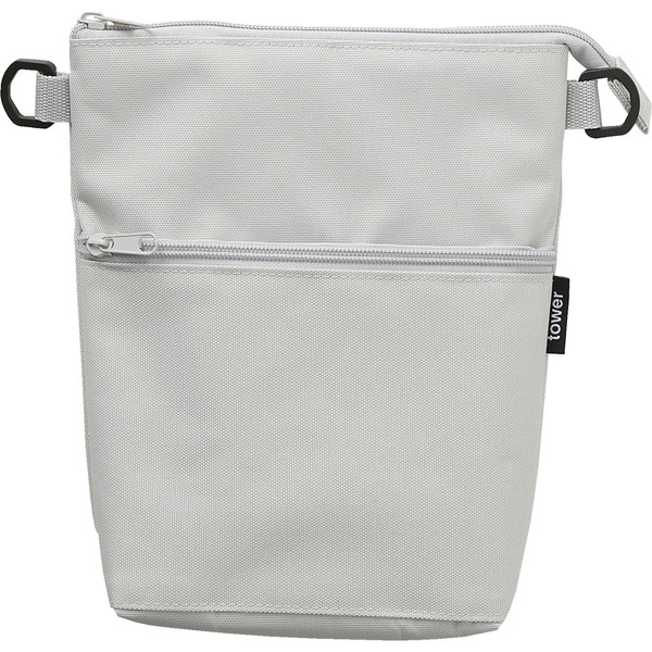 【tower】コンビニちょい買い保冷&保温バッグ タワー ライトグレー