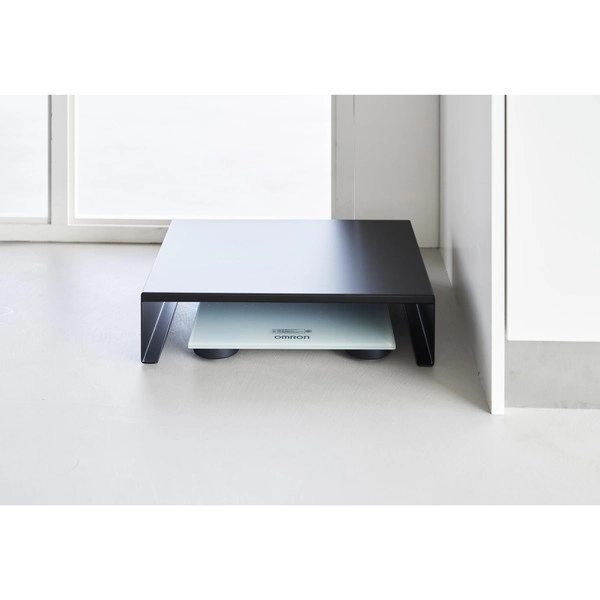 【tower】体重計上ラック タワー ブラック