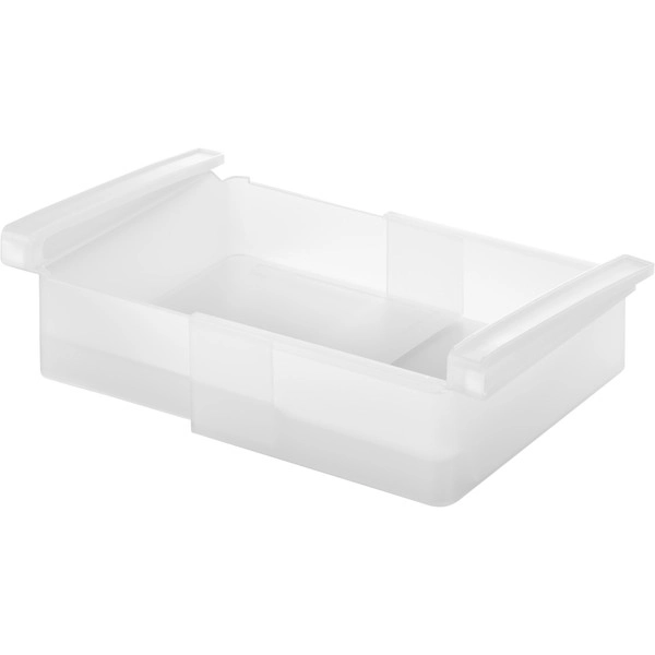 【tower】冷蔵庫中棚下伸縮ラック タワー ホワイト