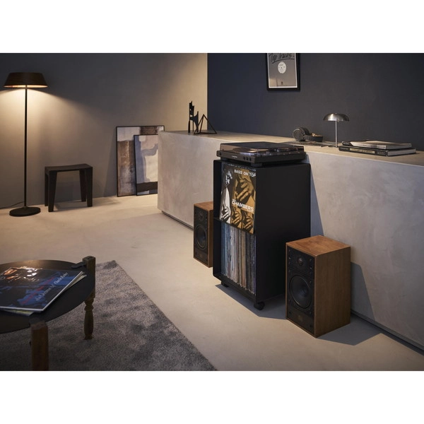 【tower】レコードラック タワー ブラック