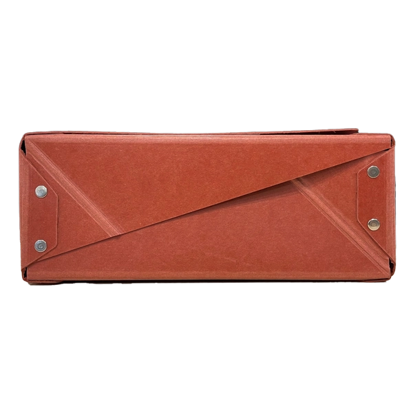 折りたたみ式コインボックス 500円 (黄銅貨/茶) 10個セット