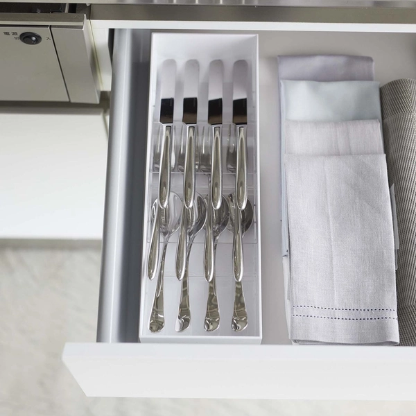 【tower】立体斜めカトラリーケース タワー (ホワイト)