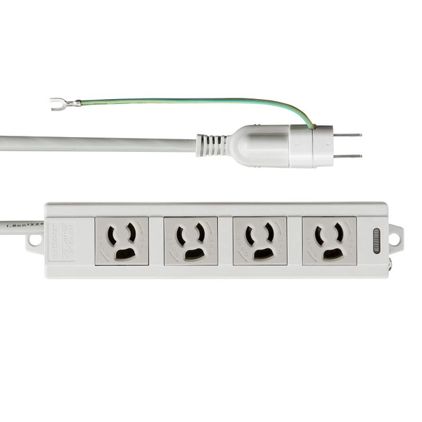 電源タップ (3P・4個口・1m) TAP-MG341N2-1
