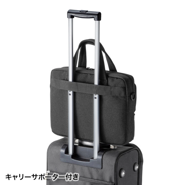 カジュアルPCバッグ ブラック BAG-CA11BK