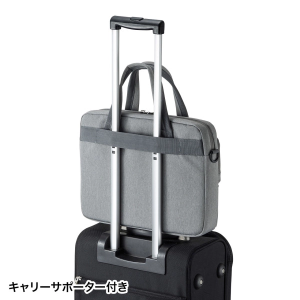 カジュアルPCバッグ グレー BAG-CA11GY