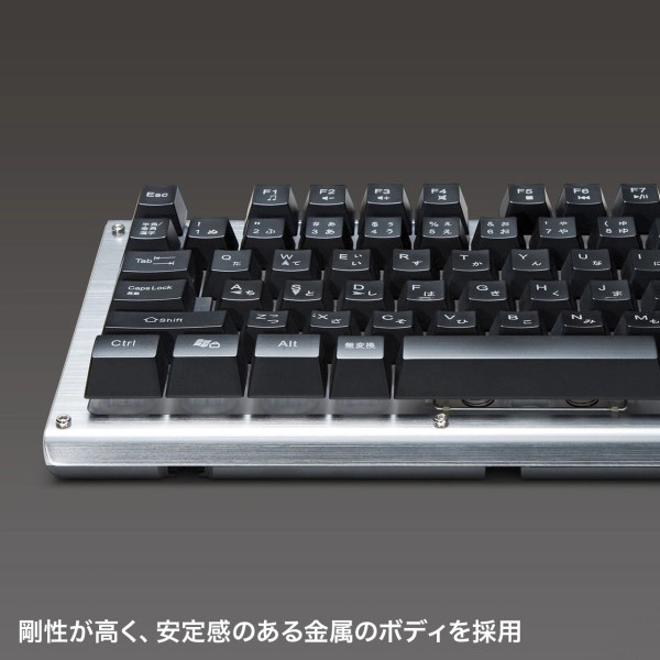 バックライト機能付きキーボード SKB-WAR3