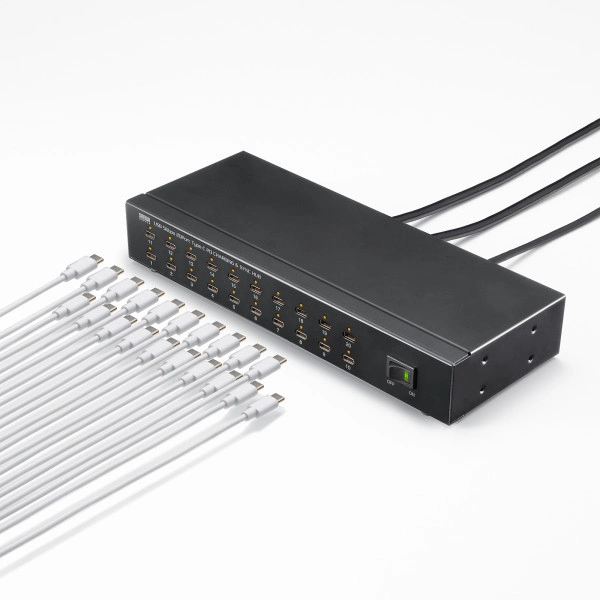 USB 5Gbps Type-C 20ポートハブ USB-5TCPS20