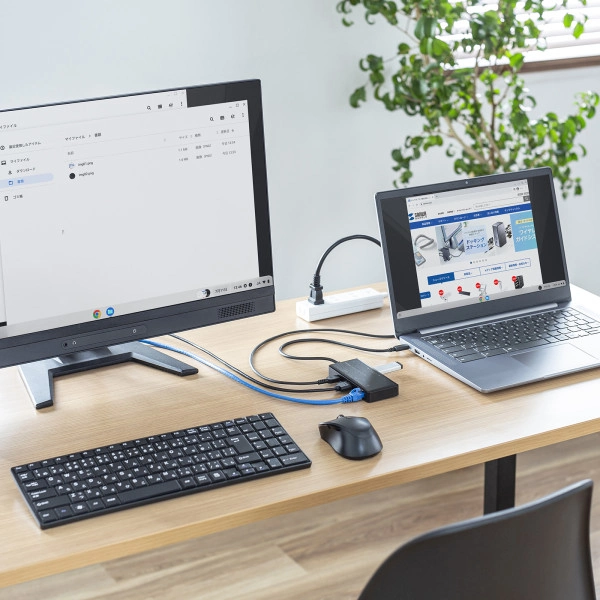 USB Type-C ドッキングステーション USB-DKM7BK